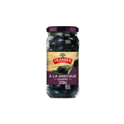 TRAMIER Azeitonas pretas inteiras 250 g