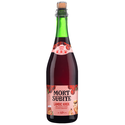 MORT SUBITE Cerveja lambic belga aromatizada com cereja 0.75 L