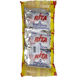 RITA Gaufres fourrées goût vanille 3x5 gaufres 450 g