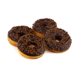 MON PÂTISSIER Mini-donuts au chocolat 4 pièces 72 g