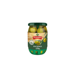 TRAMIER Azeitonas verdes inteiras 170 g