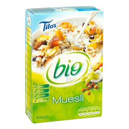 TILO'S Organic Muesli No Added Sugar 500 g