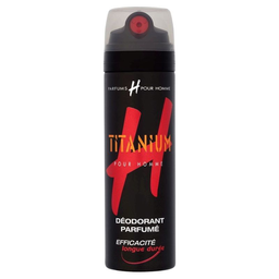 H POUR HOMME déodorant men parfumé titanium 200ml