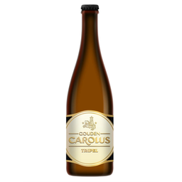 CAROLUS Cerveja loira triple 9% 0,75 L