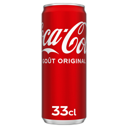 COCA-COLA Boisson gazeuse aux extraits végétaux original 33cl
