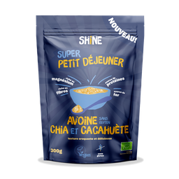 SHINE Desayuno Avena, Chía y Cacahuetes BIO 300 g