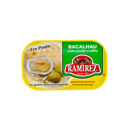 RAMIREZ Bacalhau em azeite e alho 130 g