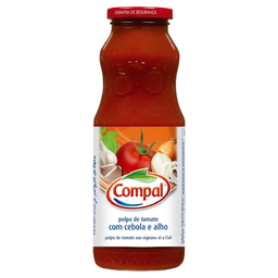 COMPAL Pulpa de tomate con ajo y cebolla 500 g