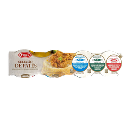 FIDES Assortiment pâtés : thon sardines fruits mer 4x22 g