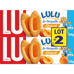 LU Lulu à l'abricot 2 x 120 g