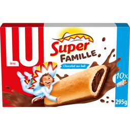 Pepito Pockitos Biscuits Fourrés Au Chocolat Au Lait Sachets Individuels 10 Biscuits 295G