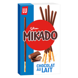 LU Biscuits chocolat lait MIKADO 75 g