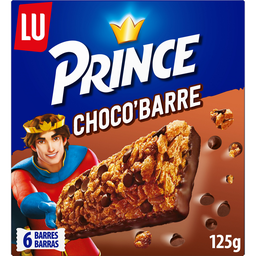 LU Barres Céréales Prince Choco Barre Chocolat