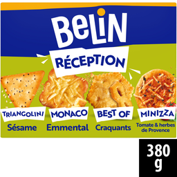 BELIN Sortido Réception Crackers Aperitivos 380 g