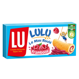 LU Mini roulés l'original aux framboises 150 g