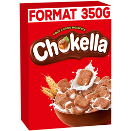 CHOKELLA Nestlé Cereais sabor chocolate-avelã 350 g
