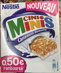 NESTLÉ Cini Minis Cereal Bar 6 x 25 g