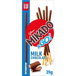 LU Biscuits nappés au chocolat au lait pocket Mikado 39 g