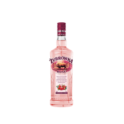 ZUBROWKA Vodka rosé extrato natural de fruta 70 cl