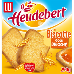 HEUDEBERT Biscotes sabor brioche 32 rebanadas 290 g