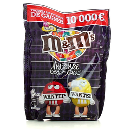 M&M'S pochon peanut intense m&m s 255g