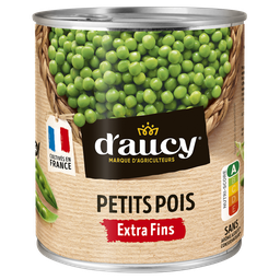 D'AUCY Guisantes extra finos 560 g