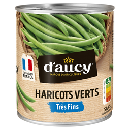 D'AUCY Judías verdes muy finas 440 g