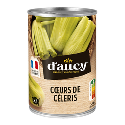 D'AUCY Corazones de apio tiernos 265 g