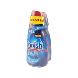 FINISH all in 1 dishwashing machines gel 2X650ml