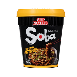NISSIN Cup nouilles soba classique prêt en 3 min 1 personne 90 g