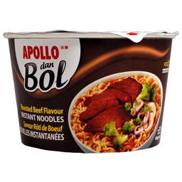 APOLLO Nouilles Instantanées Saveur Bœuf Rôti Dan Bol