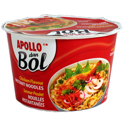APOLLO Nouilles Instantanées Saveur Poulet Dan Bol