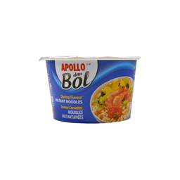 APOLLO Nouilles Instantanées Saveur Crevettes Dan Bol