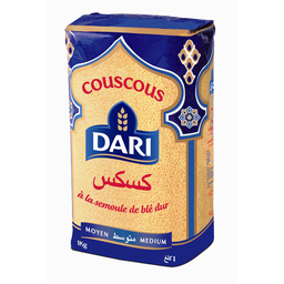 DARI Couscous moyen qualité premium 1 kg
