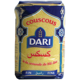 DARI Couscous à la semoule de blé dur fine 1 kg