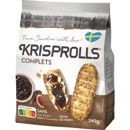 KRISPROLLS Pains Suédois Grillés Complets