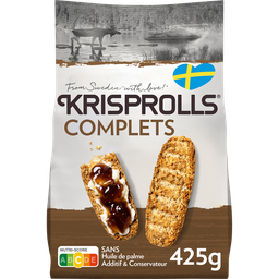KRISPROLLS Petits Pains Grillés Complets