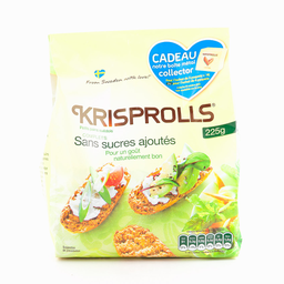 KRISPROLLS paquet pain grille sans sucre 225g