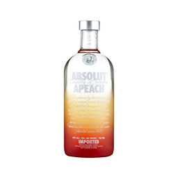 ABSOLUT apeach vodka 40%V bouteille 70cl