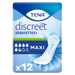 TENA Serviettes Fuite Urinaire Maxi Discreet