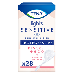 TENA Protège-slips Sensitive Lights 0% Parfum et Colorant