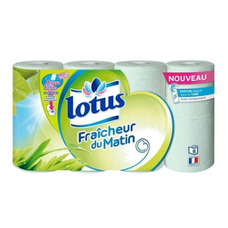 LOTUS Papel Higiénico Aroma Frescor Matinal 8 Rollos