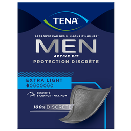 TENA MEN Active fit Protection 100% discrète pour homme extra light 14 protections