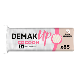 DEMAK'UP Discos de algodón Cocoon 85