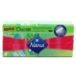 NANA tampons discret Superx16