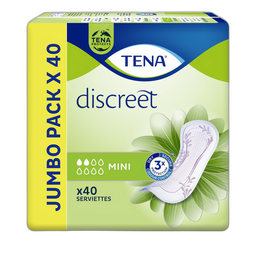 TENA Lady Discreet Pensos Higiénicos Mini 40 unidades