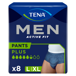 TENA Boxer active fit absorption plus taille L 8 boxers