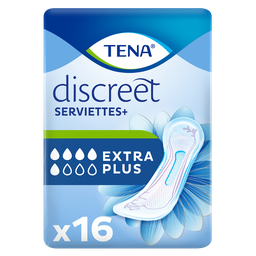 TENA Serviettes Fuite Urinaire Extra Plus Discreet