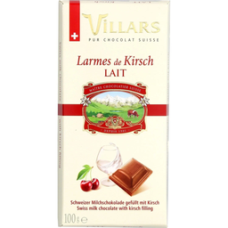VILLARS Tablette de Chocolat Lait Kirsch — la tablette de 100g