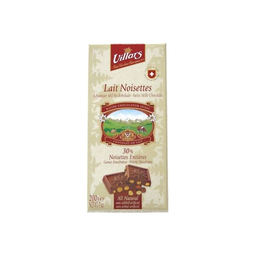 VILLARS gourmand lait noisette bloc 200g